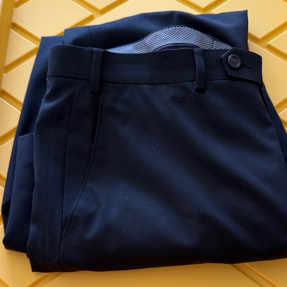 Chaps Men's Black Dress Pants